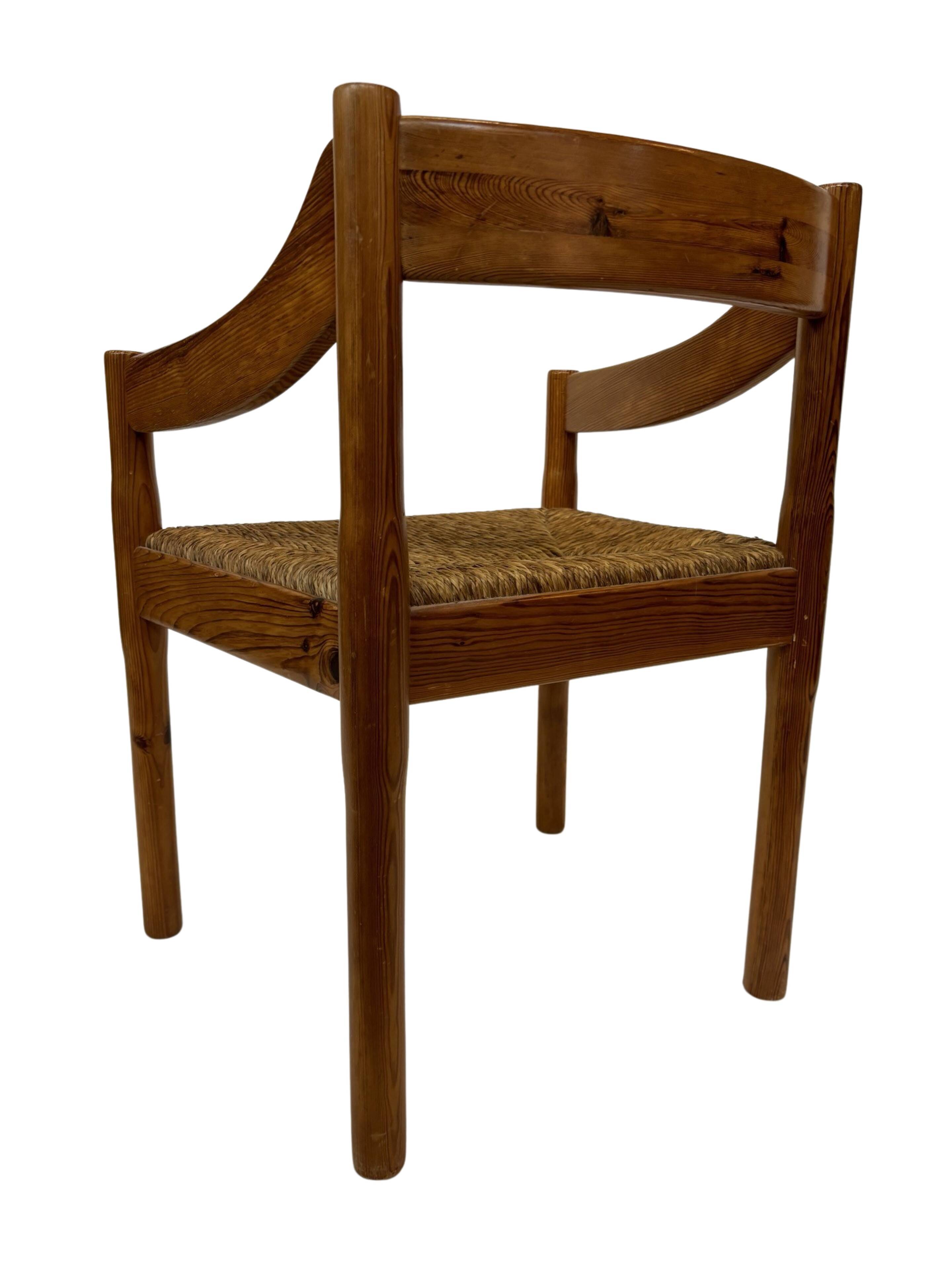 Carimate chair model 892 Vico Magistretti for Cassina