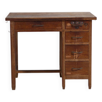 Antique Japanese desk with drawers – Showa period (c.1926-1970) #80