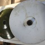 Abat jour industriel vert