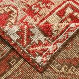 5x10 Geometric Tribal Red Persian Rug, 141x309Cm