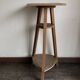 Sculptor's stool with rotating plywood top 1960