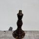 Art Deco Turned Wood Lamp Base
