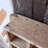 Wooden wall shelf 16 boxes