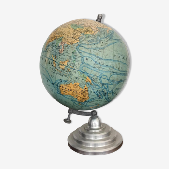 Globe terrestre 'Girard Barrère et Thomas' - Années 50