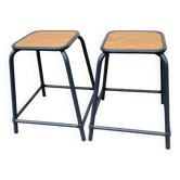 Pair of industrial stools