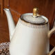 Coffee pot and milk jug (porcelain)