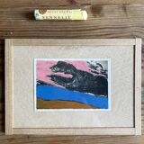 Bold pastels in old photo - Brighton 1927