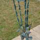 Handcrafted wrought iron chair