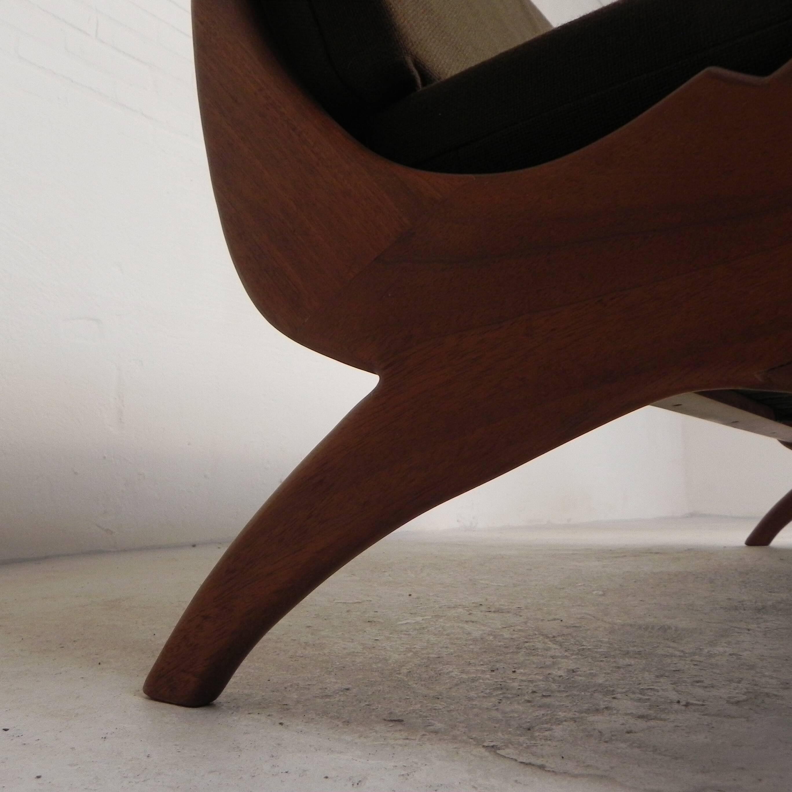 Three-seater teak sofa from De Ster Geldermalsen Gelderland, 1960s.