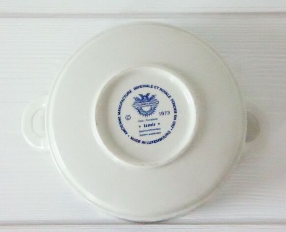 Lot 2 porcelain bowls Izmir Villeroy & Boch vintage 1973