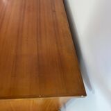 Large oak desk with double pedestal - 1950