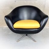 Mid-century swivel lounge chair, 1960