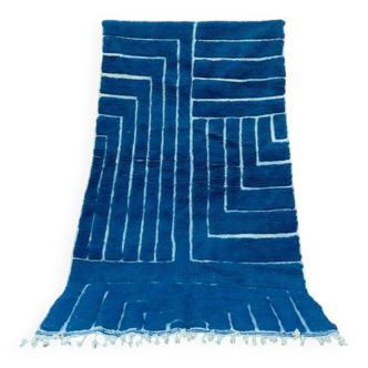 Traditional Berber rug, size 100 x 200 cm