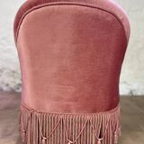 Vintage pink toad armchair