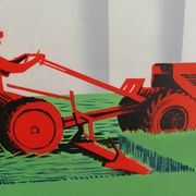Affiche 1950 "Caisse Nationale du Crédit Agricole Bons à 5 ans"