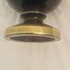 Cobalt blue and gold amphora vase