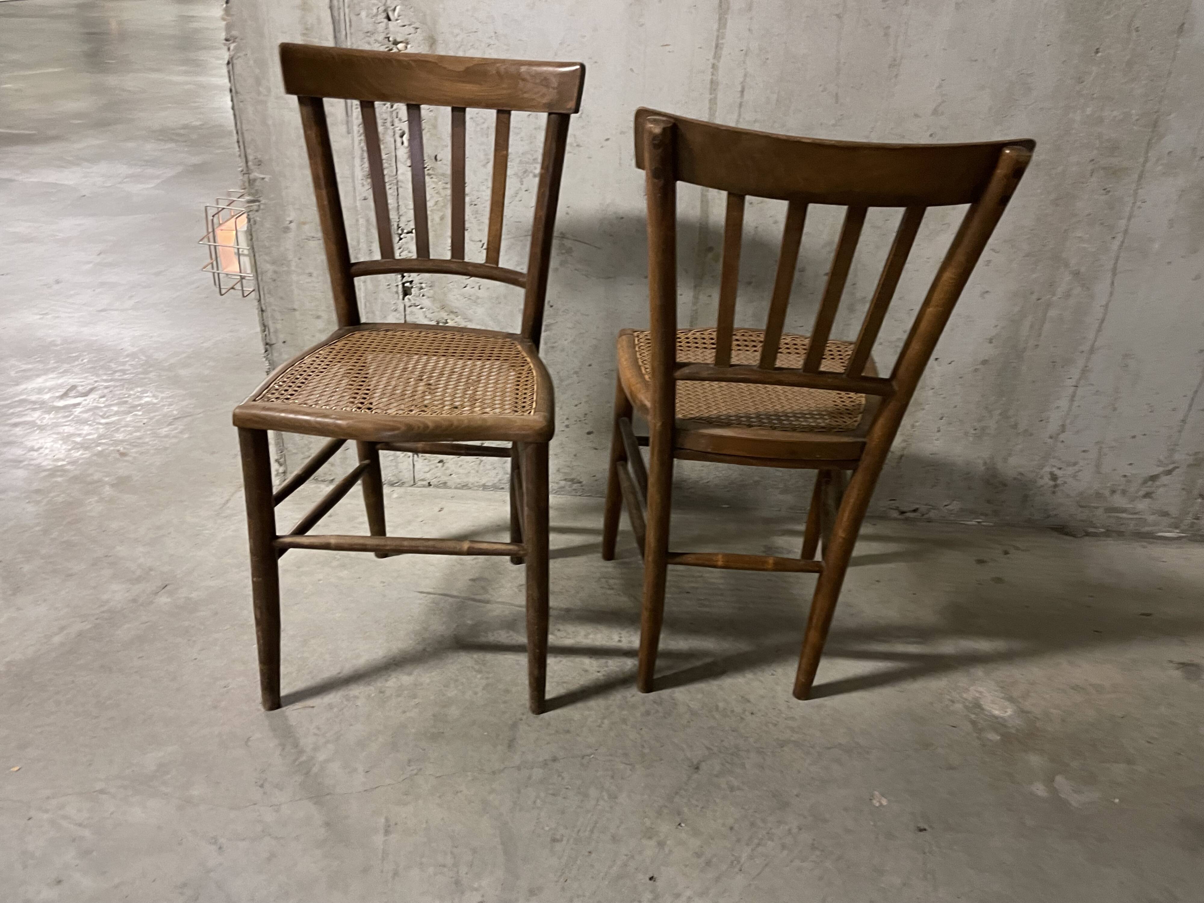 Bistro chairs 50s