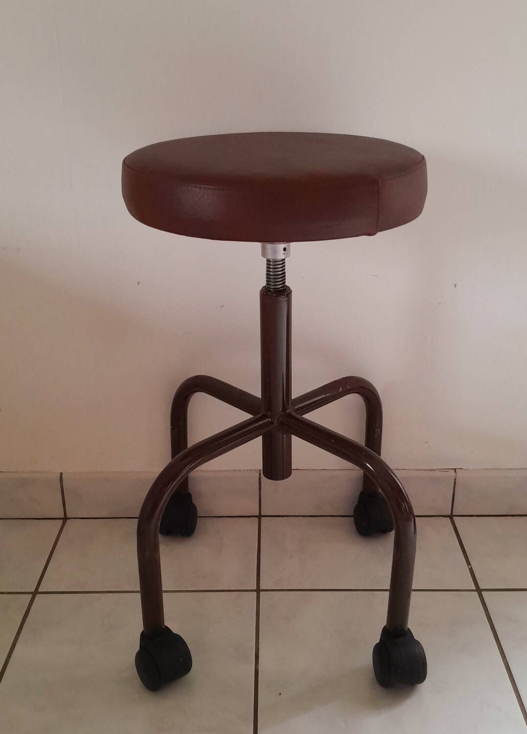 Vintage brown stool