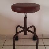 Vintage brown stool