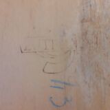 Set of 6 luterma "banana" chairs