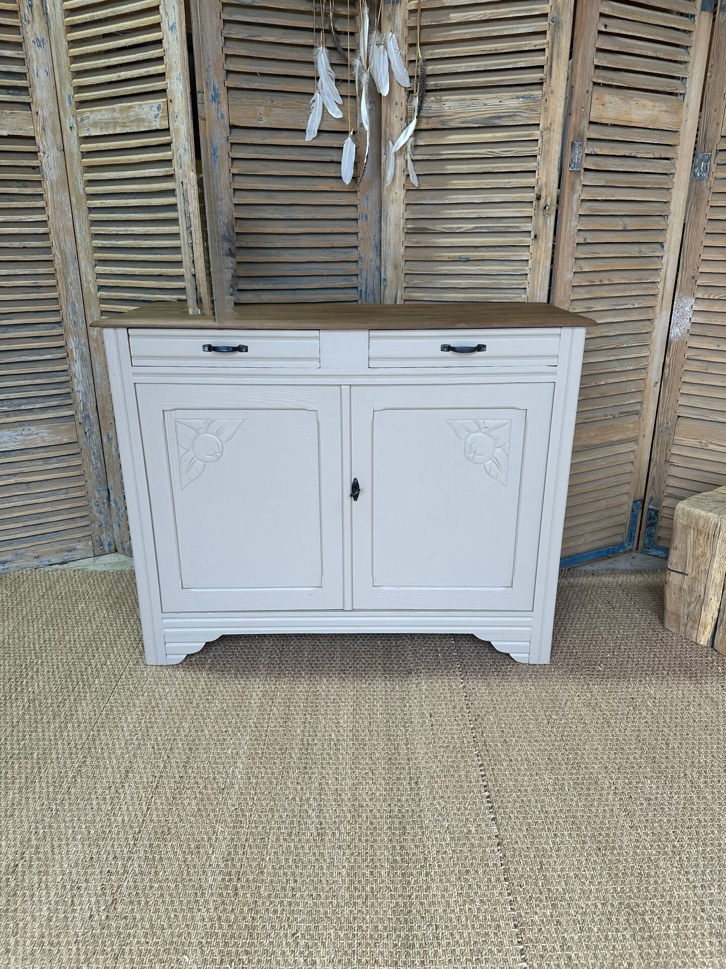 Antique buffet in Art Deco style
