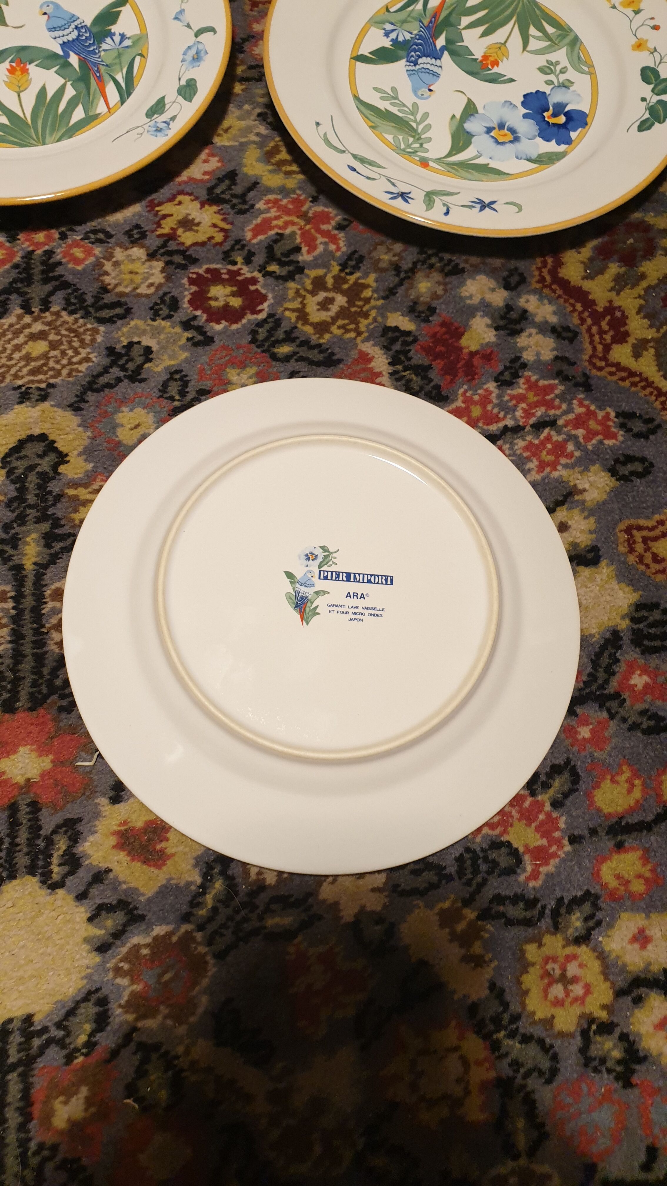 11 assiettes piert import