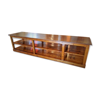 Table de drapier en chêne du début XXème