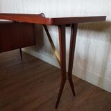 Mid-Century Dutch Modern Writing Desk by Louis Van Teeffelen for Wébé, 1950s