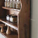 Old country wall shelf