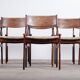 Dining Chairs in Rosewood by Vestervig Erikson for Brdr. Tromborg, 1960s, Set of 6