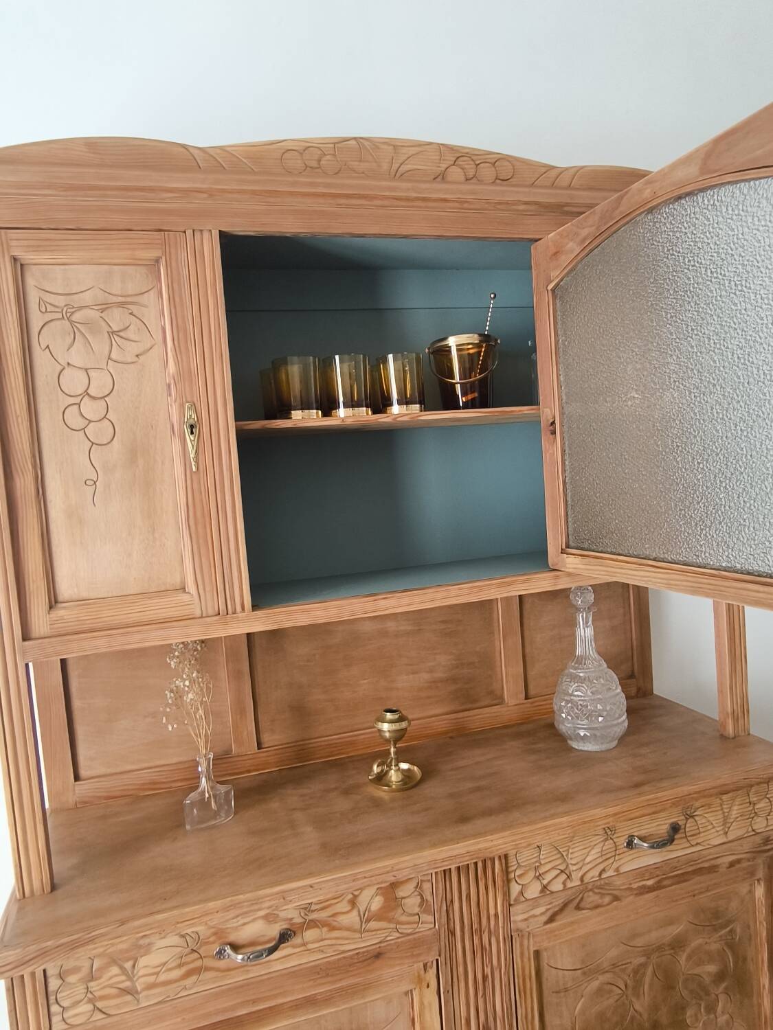 Art Deco 2-piece sideboard