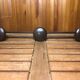 Old wall coat rack x3 vintage brown metal #a418