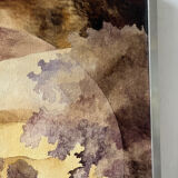 Surreal landscape, oil on canvas