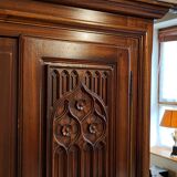Wardrobe in Gothic style