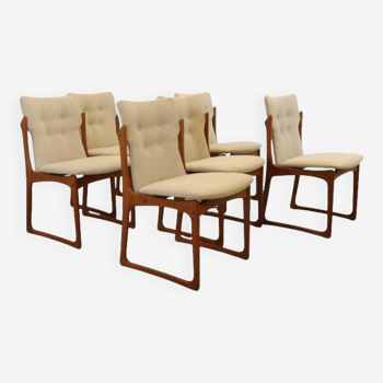 Set of 6 Vamdrup dining chairs 'Nyhavn' - Danish design