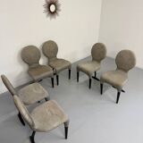 Lot de 6 chaises modèle Fido design Antonio Citterio pour Moroso an 90