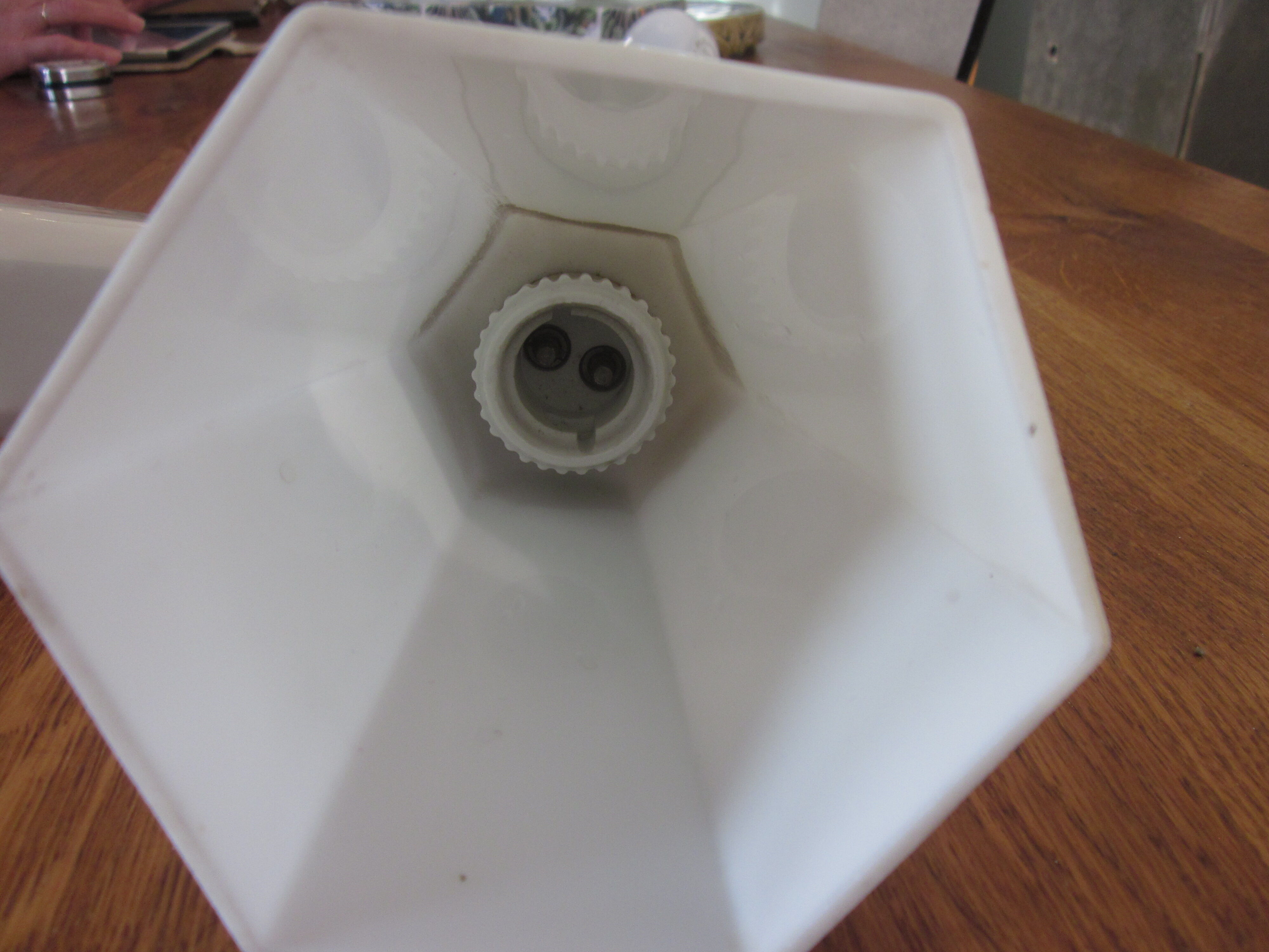 Bathroom wall lamp from the years 1930