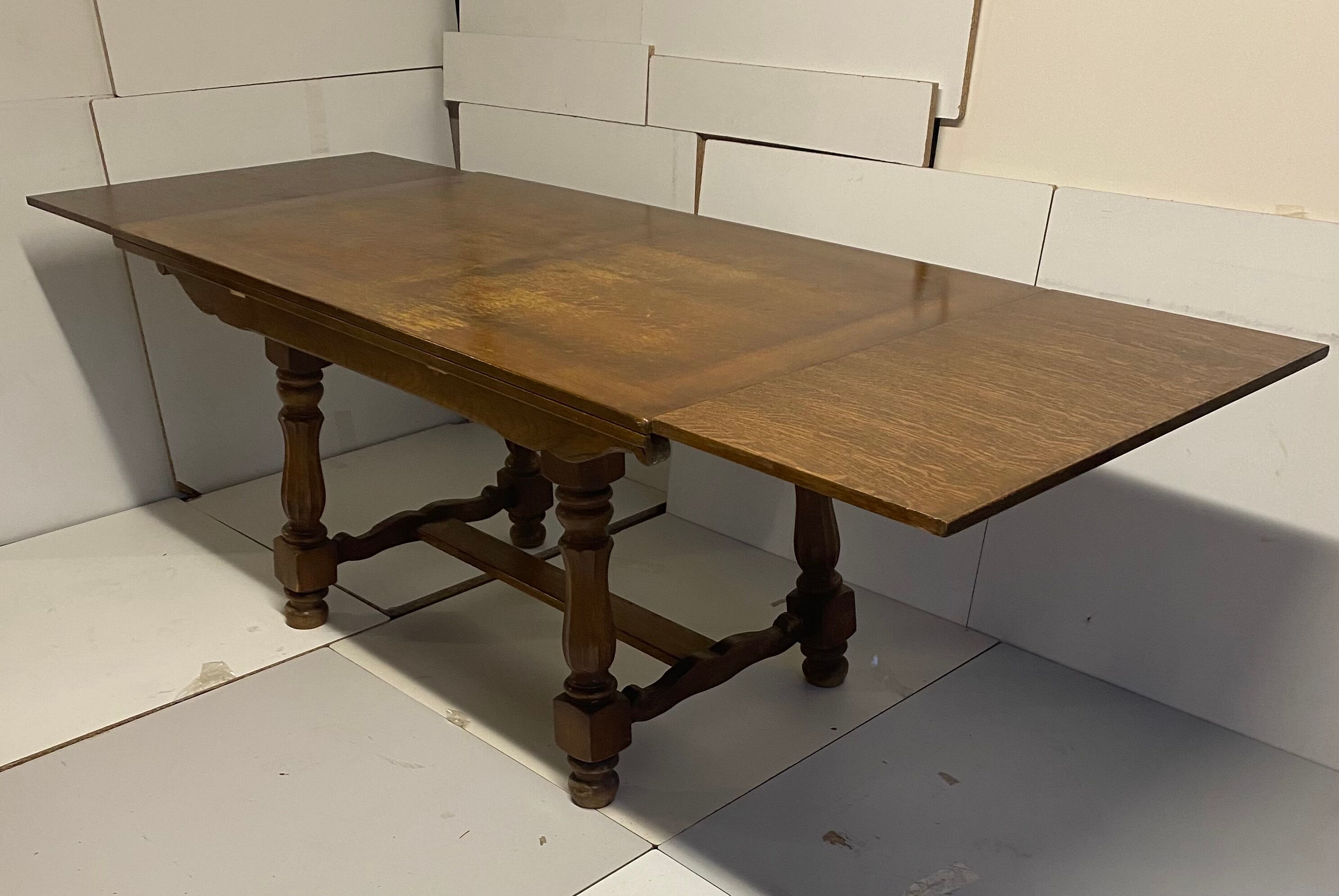 Monastery style farmhouse table