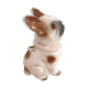 Porcelain light dog
