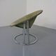 Vintage Suede Lounge Chair by Lusch Germany, 1960s