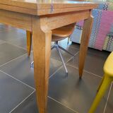 Table chêne extensible