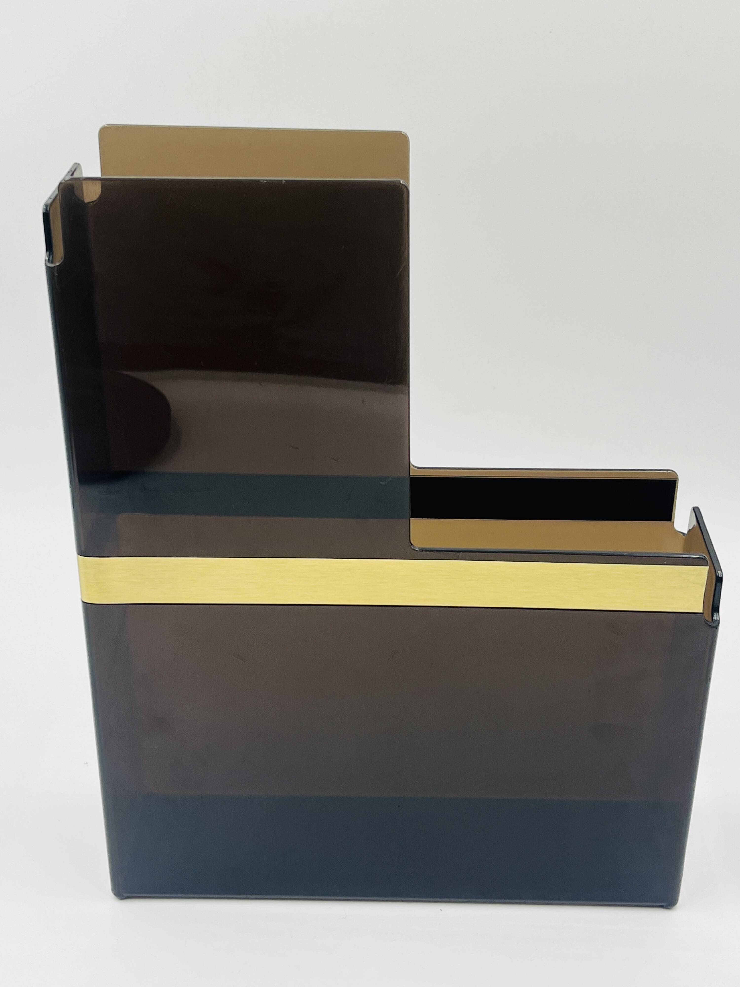 Vintage Magazine Rack Esselte Bo Armstrong