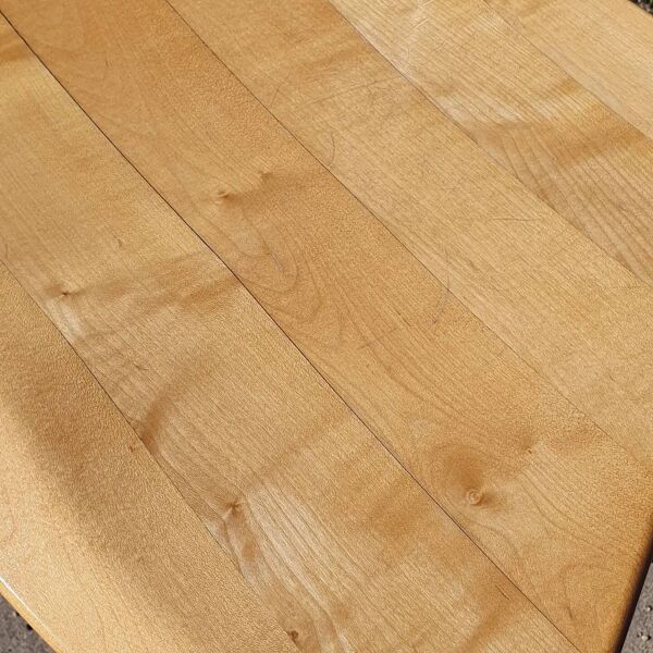 Set 4 - Chaise design suisse Zumsteg en hêtre tubulaire