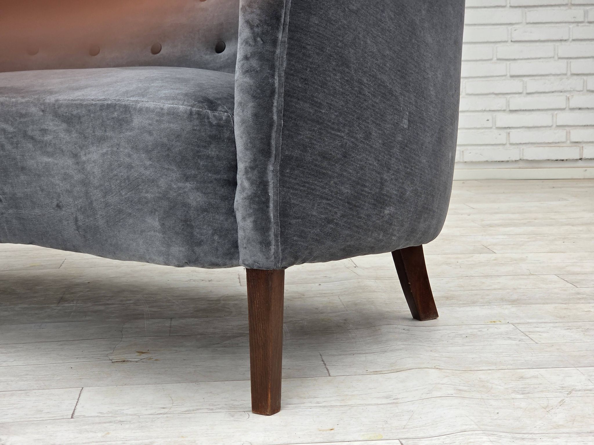1960s, Danish design by Slagelse Møbelværk, sofa, model 185, reupholstered,