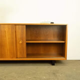 Lowboard from the Platon series designed by Lothar Wegner, walnut, 60s
