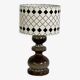 Lampe vintage en céramique