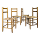 Set of four vintage chairs