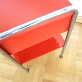 Red functionalist/Bauhaus side table