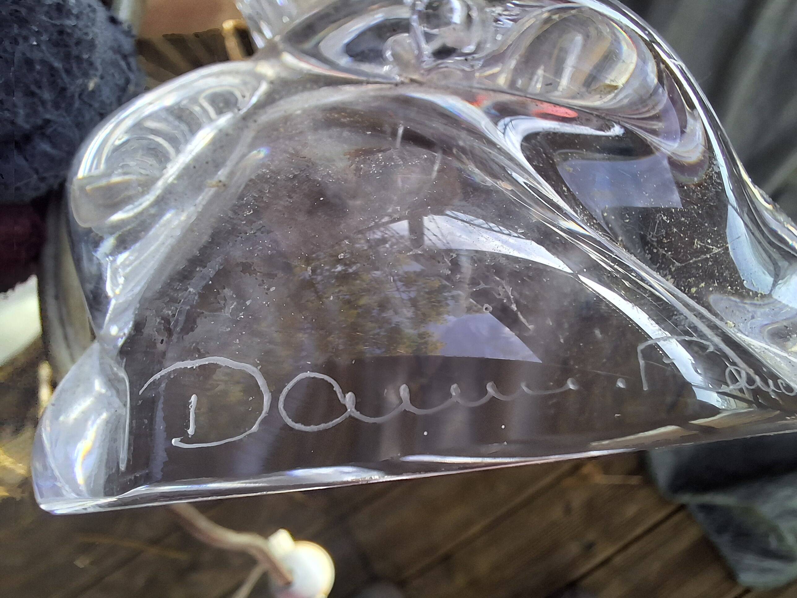 Crystal Lamp Base DAUM