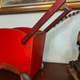 Old wooden pram for dolls